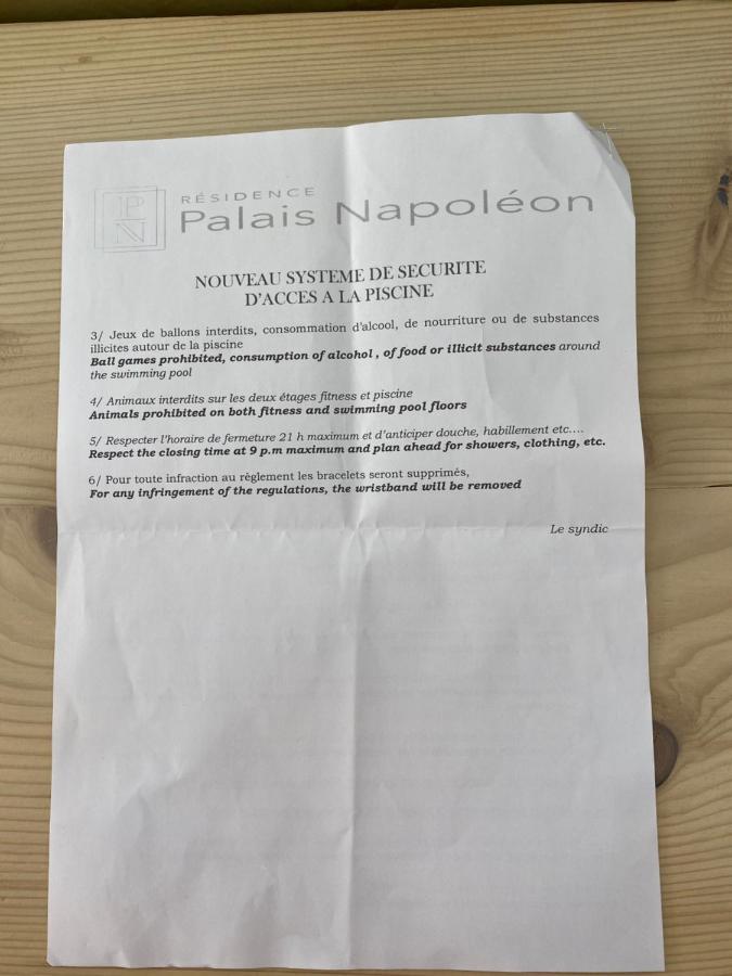 Le Palais Napoleon Apartment *